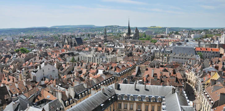 Vue de Dijon