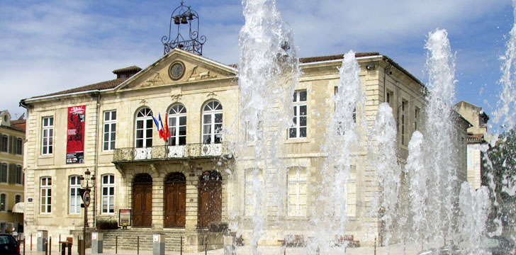 La Mairie de la ville d'Auch (département du Gers)