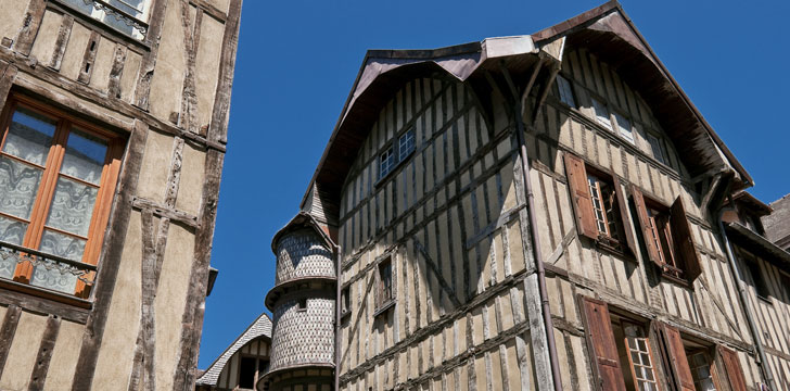 La vieille ville de Troyes