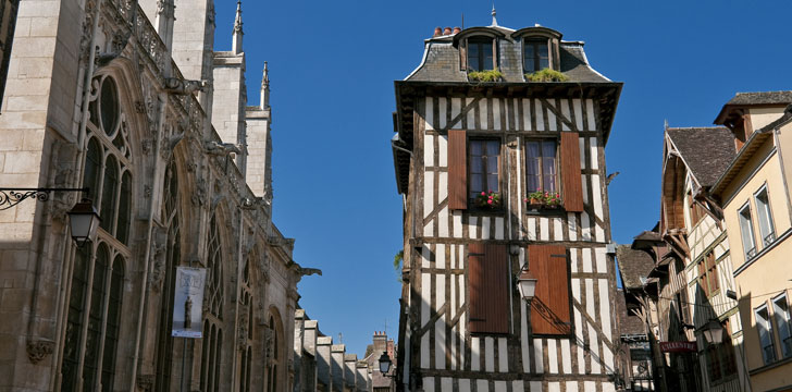 La ville de Troyes