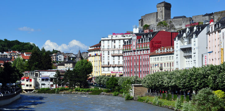 La ville de Lourdes