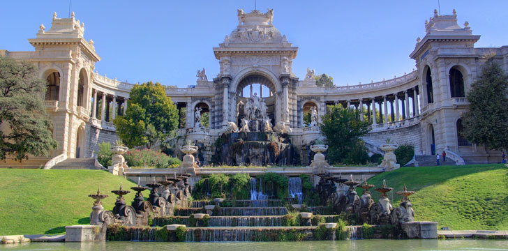 Le Palais Longchamp à Marseille