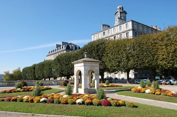 Photo du boulevard des Pyrénées de Pau