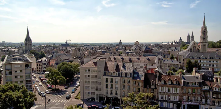 Vue de Caen