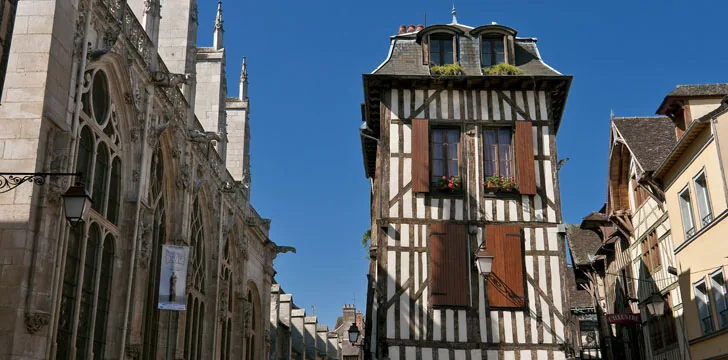 Vue de Troyes