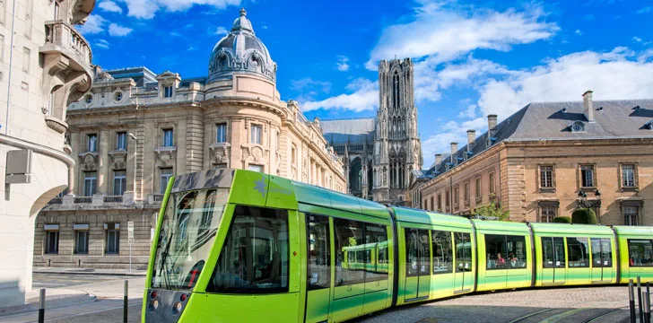 Vue de Reims