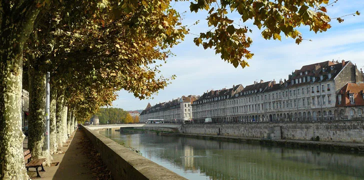 Vue de Besançon