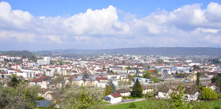 Vue de Lons-le-Saunier