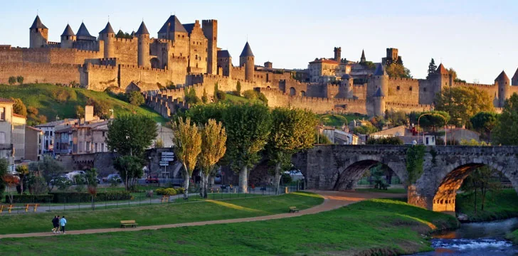 Veduta di Carcassonne