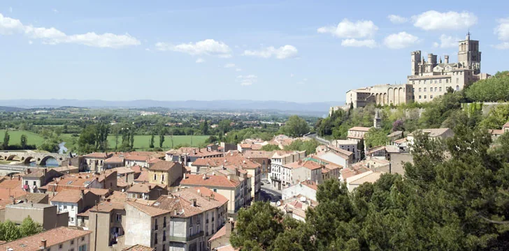 Veduta di Béziers