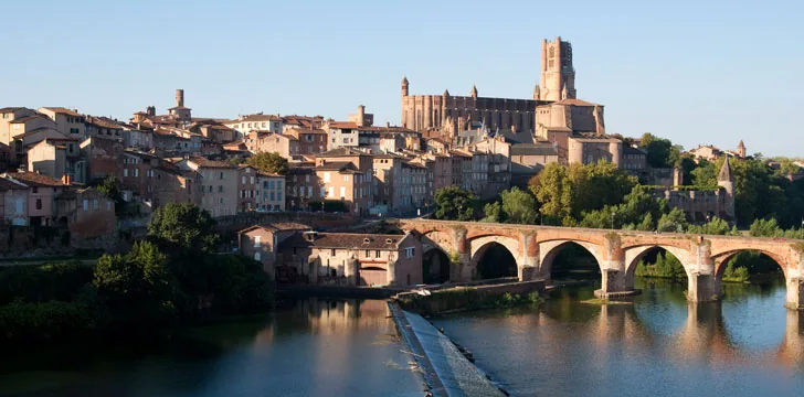 Veduta di Albi