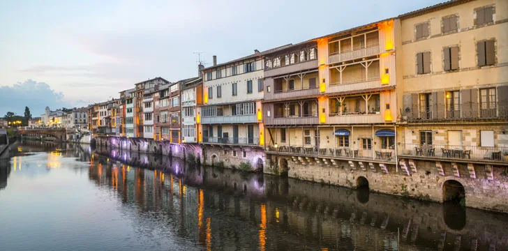 Veduta di Castres