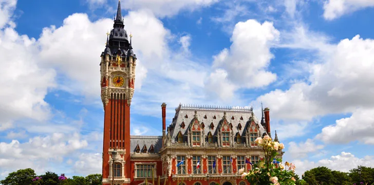 Veduta di Calais