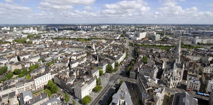 A view of Nantes