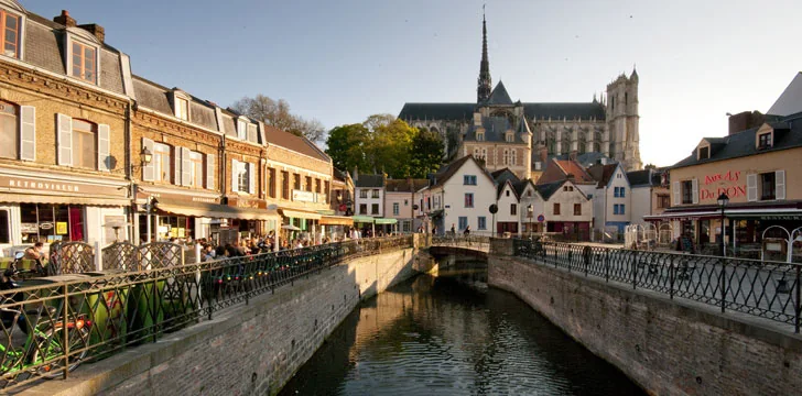 Veduta di Amiens