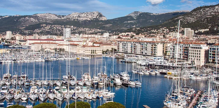 Vue de Toulon