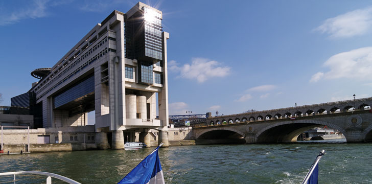 Le Ministère de l'Économie et des Finances à Paris