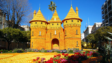 La fête du citron à Menton