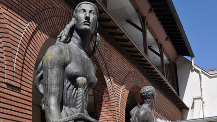 Des sculptures du musée Bourdelle de Paris