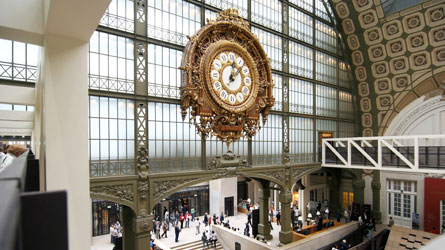 L'horloge du musée d'Orsay de Paris