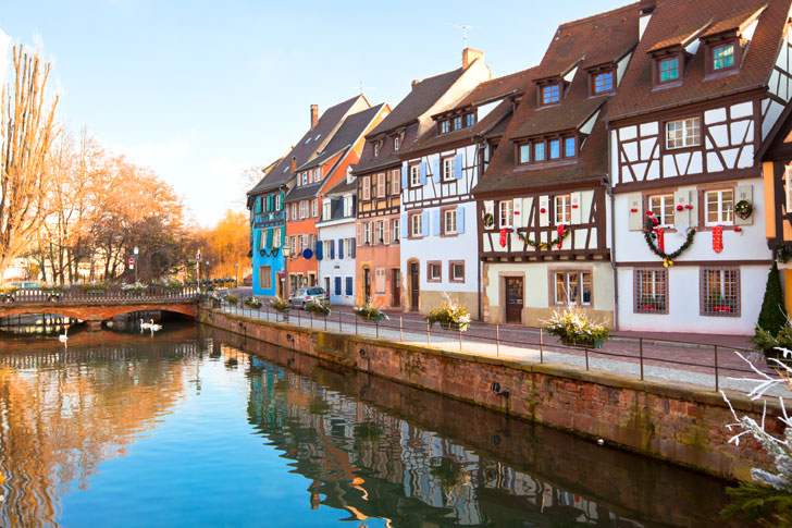 Photo du quartier de la Petite Venise à Colmar