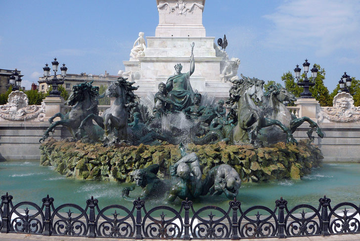 Le Monument aux Girondins de Bordeaux