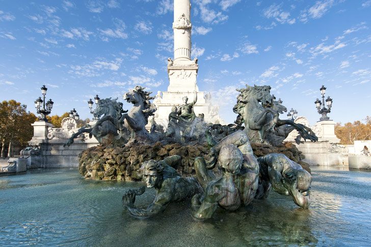 Le Monument aux Girondins de Bordeaux