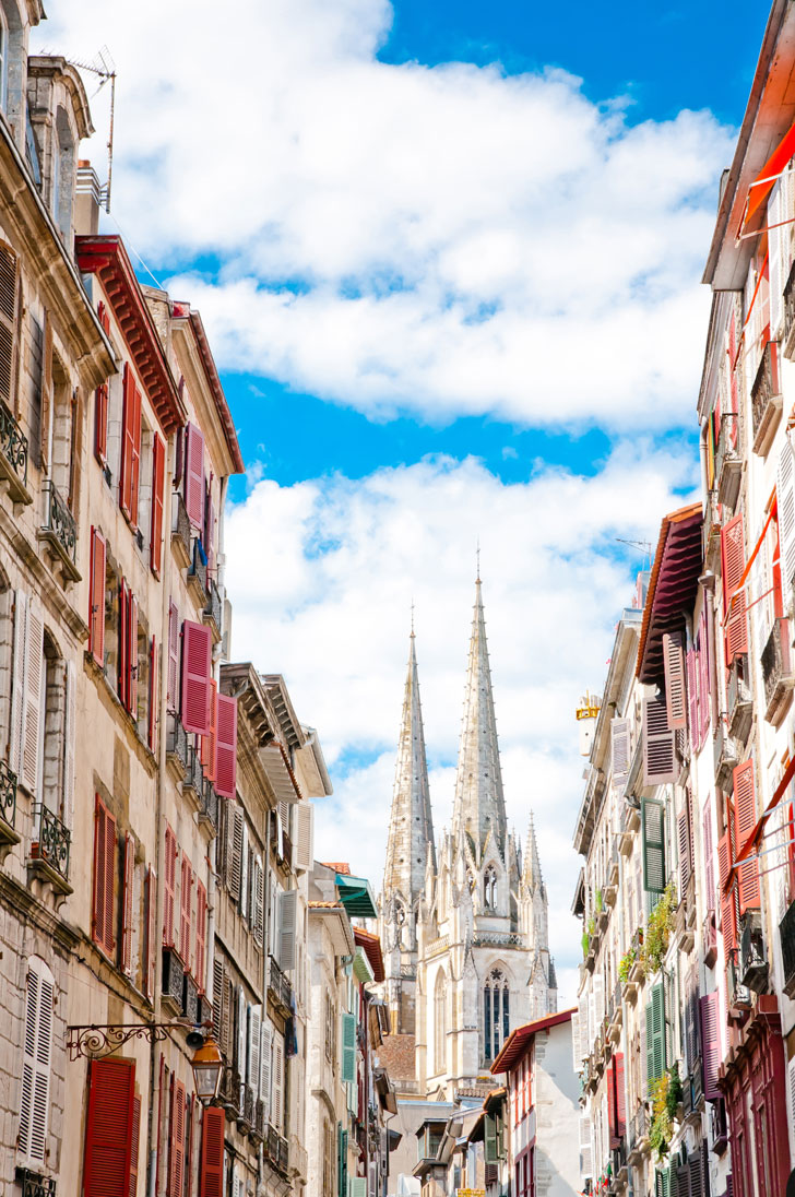 Photo de la rue du Port-Neuf de Bayonne