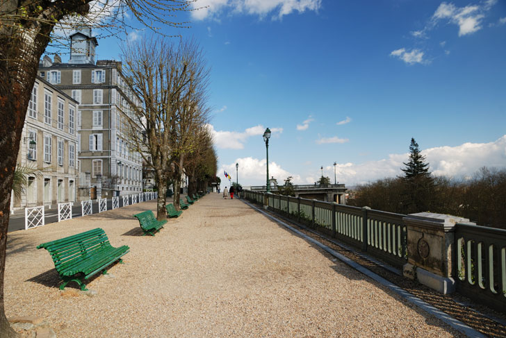 Photo du boulevard des Pyrénées de Pau