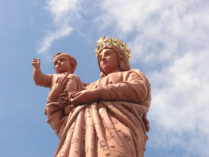 Photo de la statue Notre-Dame de France au Puy-en-Velay