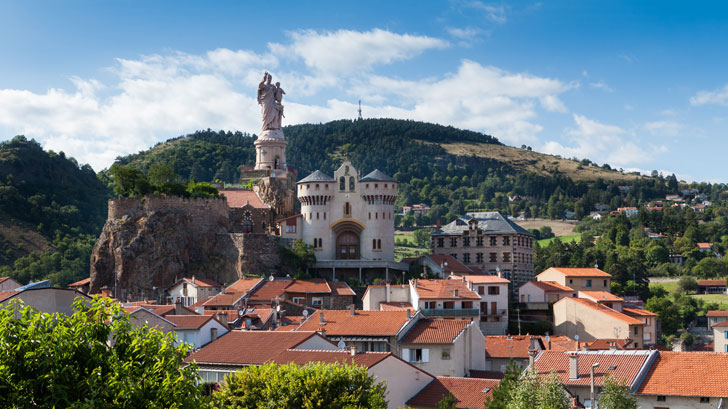 Photo du Rocher Saint-Joseph de Bon Espoir au Puy-en-Velay