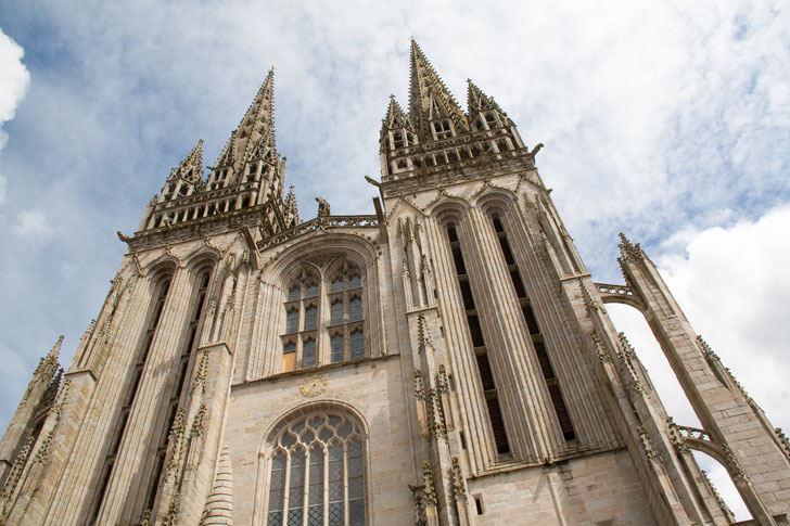 Photo de la cathédrale Saint-Corentin de Quimper