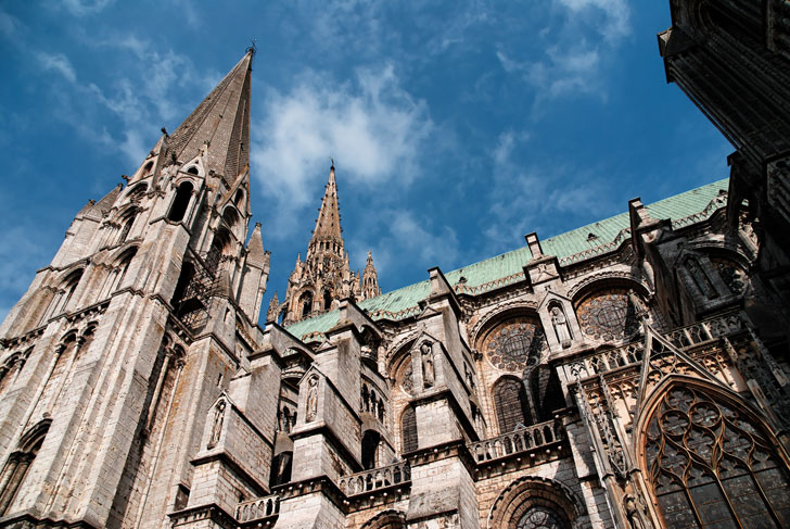 Photo de la cathédrale Notre-Dame de Chartres