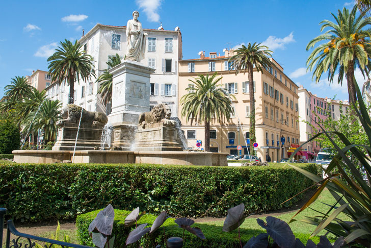 Photo de la Place Foch à Ajaccio