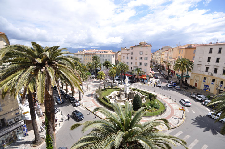 Photo de la Place Foch à Ajaccio