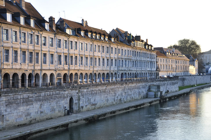 Photo du Quai Vauban à Besançon