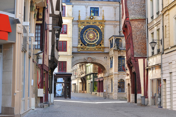 Photo du Gros-Horloge de Rouen