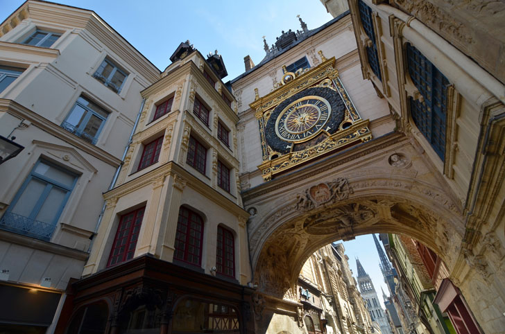 Photo du Gros-Horloge de Rouen