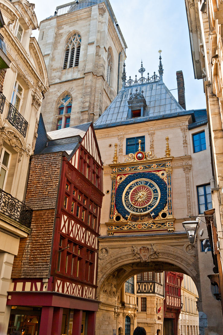 Photo du Gros-Horloge de Rouen