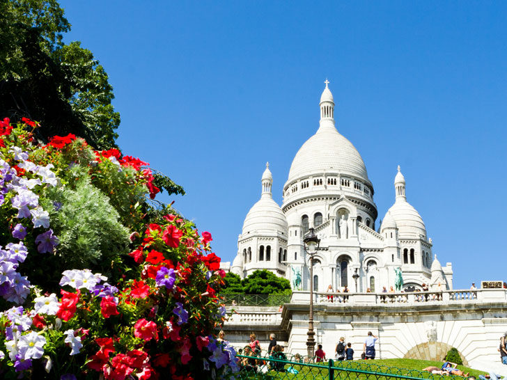 Photo de la Basilique du Sacré-Coeur de Montmartre à Paris