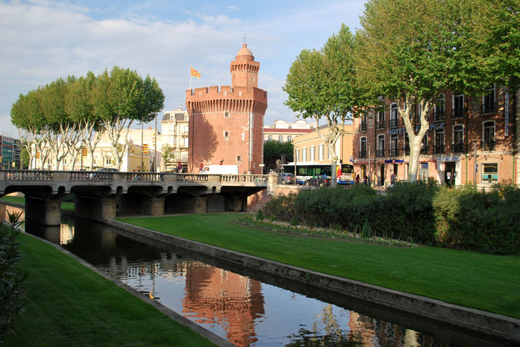 Photo du Castillet à Perpignan