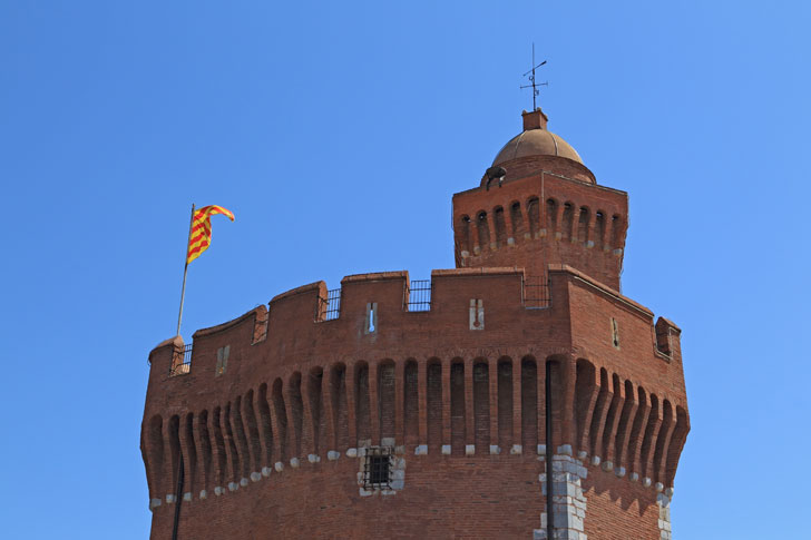 Photo du Castillet à Perpignan