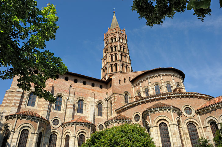 Photo de la basilique Saint-Sernin de Toulouse