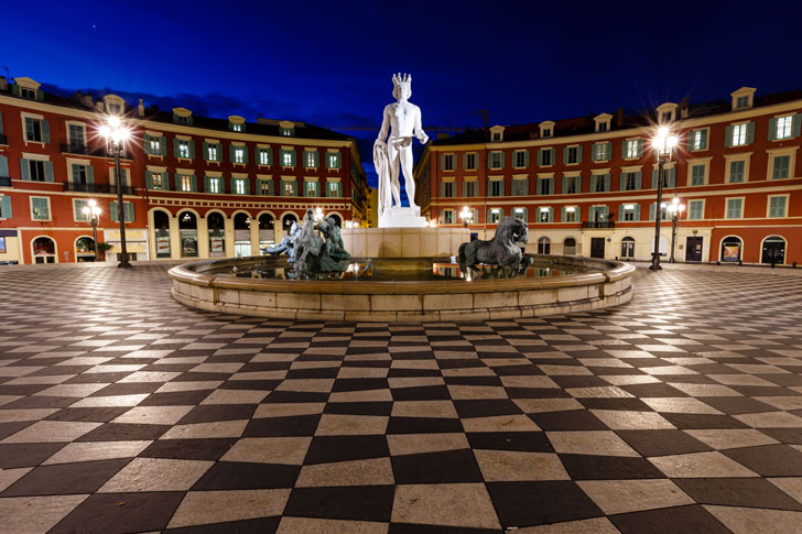 Photo de la Place Masséna à Nice