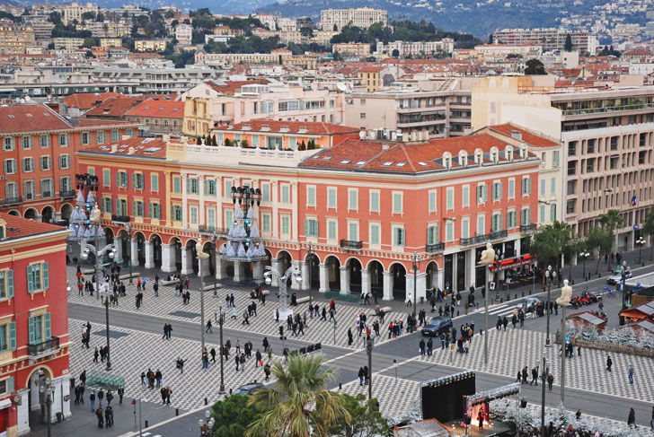 Photo de la Place Masséna à Nice