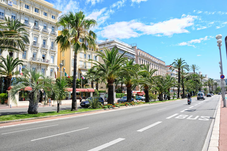 Photo de la Promenade des Anglais à Nice