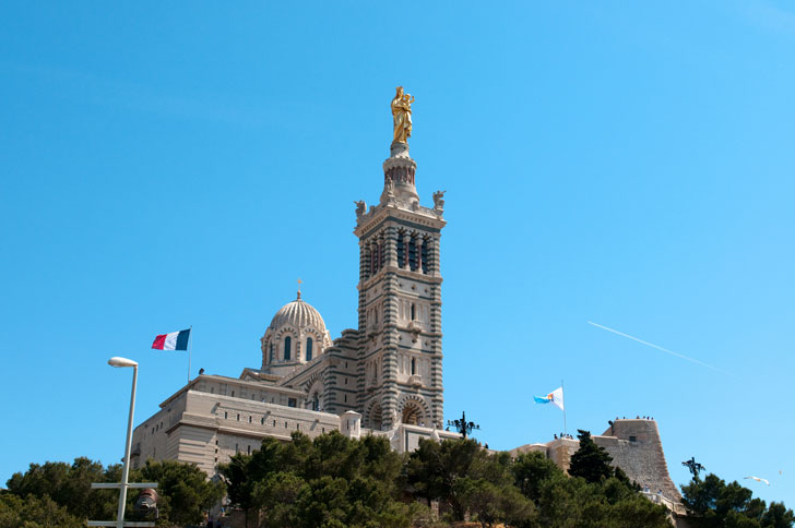 Photo de la basilique Notre-Dame de la Garde de Marseille