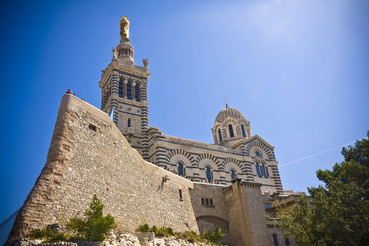 Photo de la basilique Notre-Dame de la Garde de Marseille