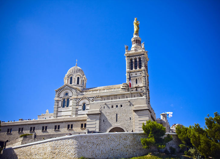 Photo de la basilique Notre-Dame de la Garde de Marseille