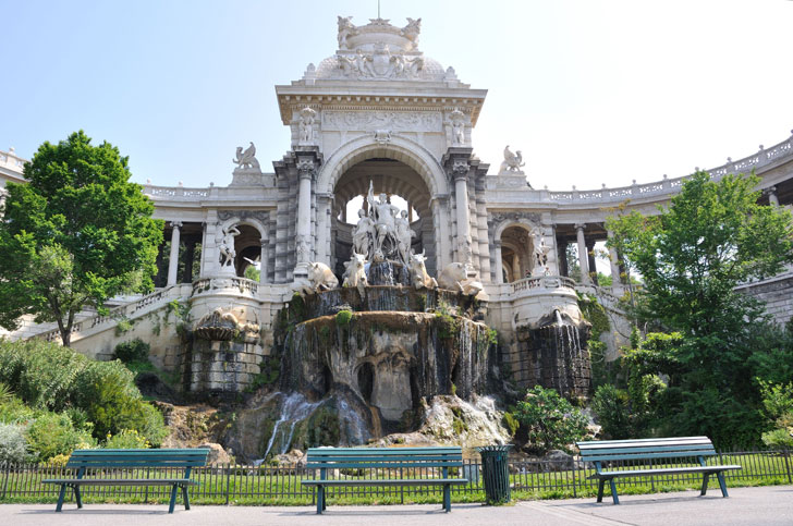 Photo du Palais Longchamp de Marseille